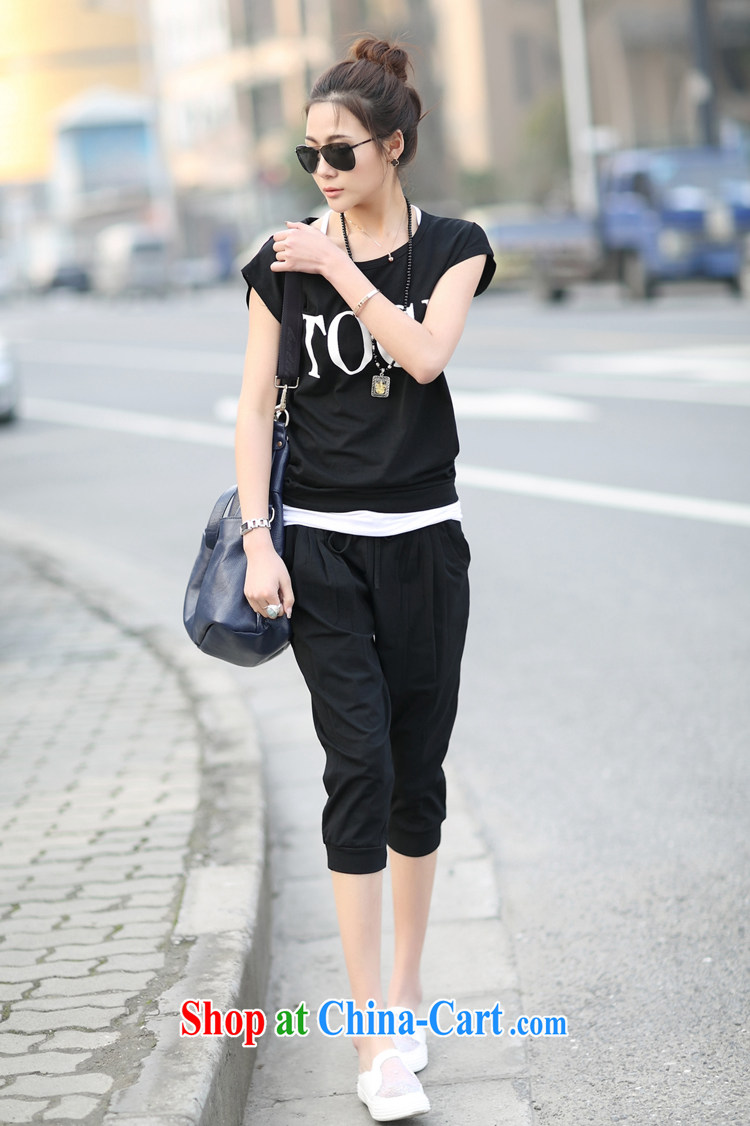 Summer terrace of the secret 2015 campaign kit leisure letter sweater, pants 7 pants two-piece light gray XXXL pictures, price, brand platters! Elections are good character, the national distribution, so why buy now enjoy more preferential! Health