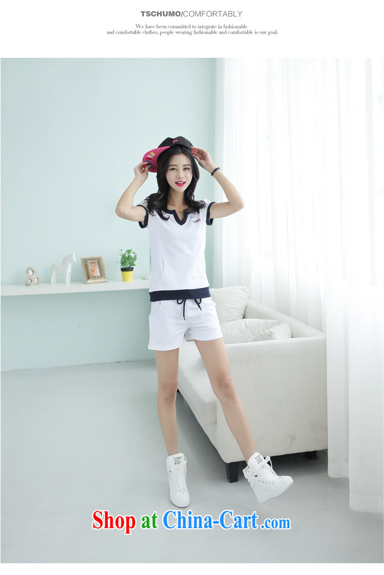Wah Fu Connie 2015 Korean version the code short-sleeved Sport Kits WOMEN's SHORTS set the gray M pictures, price, brand platters! Elections are good character, the national distribution, so why buy now enjoy more preferential! Health