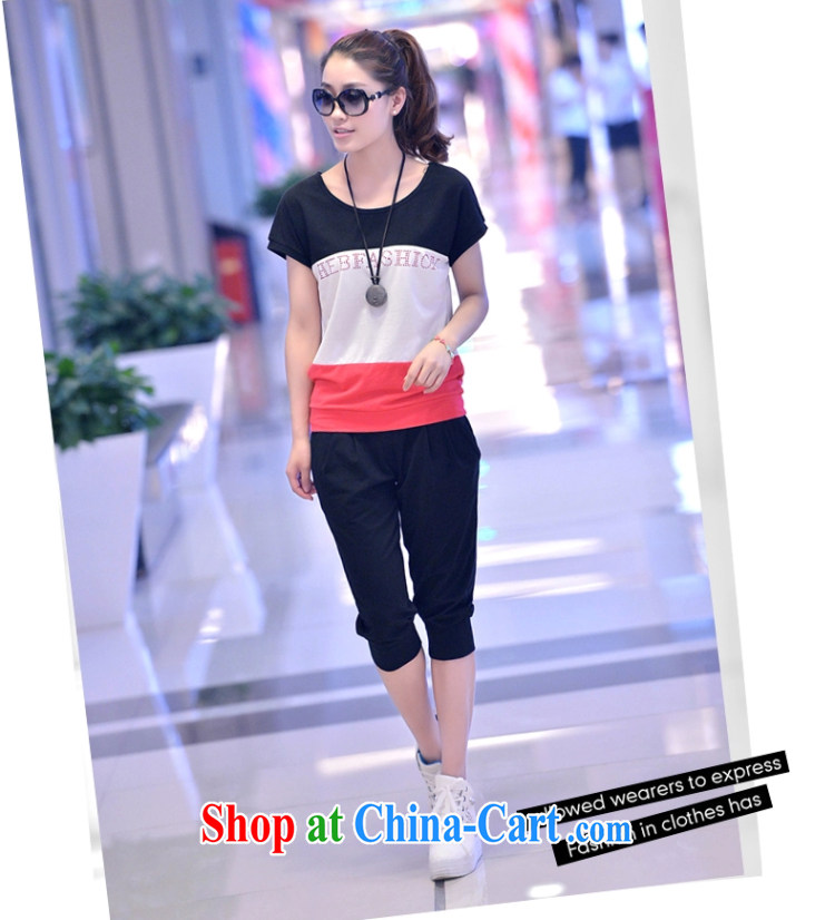 GAZA, Mason 20,157 pants sportswear Leisure package girls summer Korean liberal movement with short-sleeved sweater T-shirt + shorts set XXL pictures, price, brand platters! Elections are good character, the national distribution, so why buy now enjoy more preferential! Health
