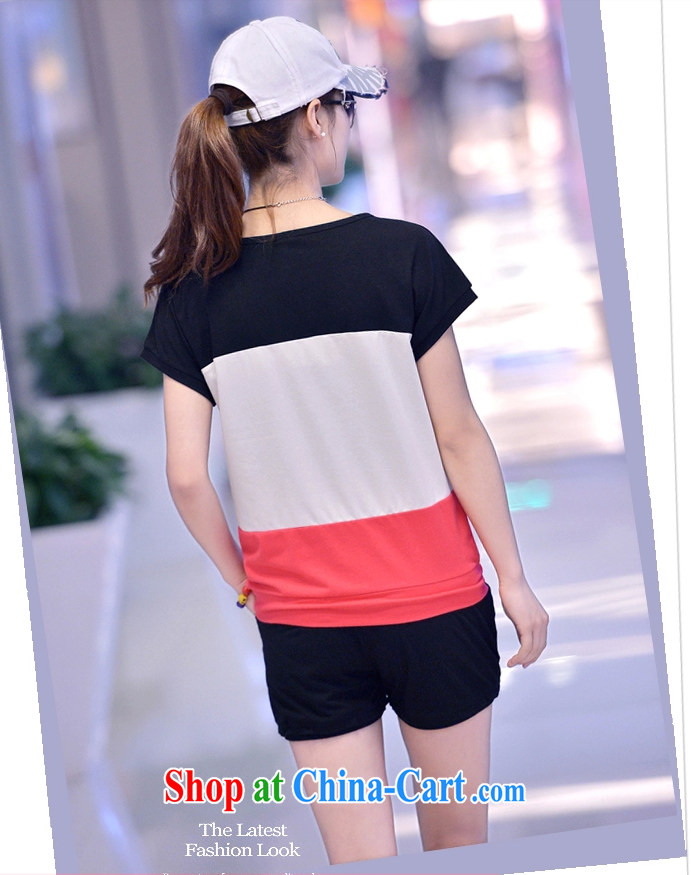 Kai Li Ting 20,157 pants sportswear Leisure package girls summer Korean liberal movement with short-sleeved sweater navy blue XXL pictures, price, brand platters! Elections are good character, the national distribution, so why buy now enjoy more preferential! Health