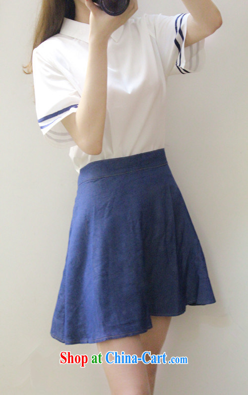Kai Li Ting 2015 Navy Feng Shui the Service uniforms Kit female students with the T-shirt skirt two piece summer girl picture color S pictures, price, brand platters! Elections are good character, the national distribution, so why buy now enjoy more preferential! Health