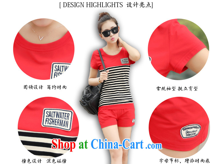 Pure beam 2015 and stylish shorts and Leisure package girls summer maximum code female Korean sports Kit black XXXL pictures, price, brand platters! Elections are good character, the national distribution, so why buy now enjoy more preferential! Health