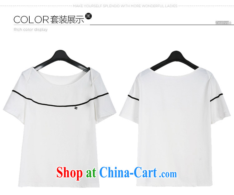 Terrace, Western Europe and the United States, the female loose cotton short-sleeved T shirts, T-shirts solid spring and summer new white 3 XL 150 - 165 Jack left and right pictures, price, brand platters! Elections are good character, the national distribution, so why buy now enjoy more preferential! Health