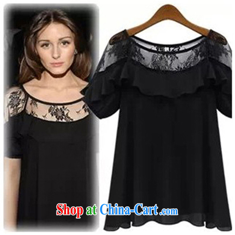 The 2015 summer new loose the code the obesity MM T casual shirts women's clothing snow woven shirts T-shirt 200 jack can be seen wearing black 9016 XXXXXL pictures, price, brand platters! Elections are good character, the national distribution, so why buy now enjoy more preferential! Health