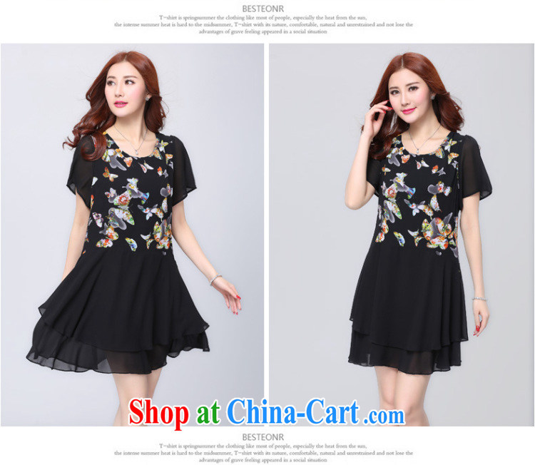She now summer 2015 new Korea, and indeed increase, women with stylish and relaxed thick mm mask poverty video thin stamp snow woven dresses YD 144 black 5 XL recommendations 181 - 210 Jack through the pictures, price, brand platters! Elections are good character, the national distribution, so why buy now enjoy more preferential! Health