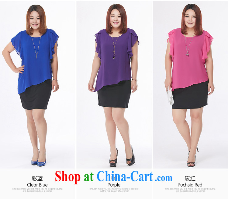The MSSHE indeed XL women 2015 new summer thick sister mm video thin dresses pre-sale 4031 color blue - pre-sale on 30 June to the 3 XL pictures, price, brand platters! Elections are good character, the national distribution, so why buy now enjoy more preferential! Health
