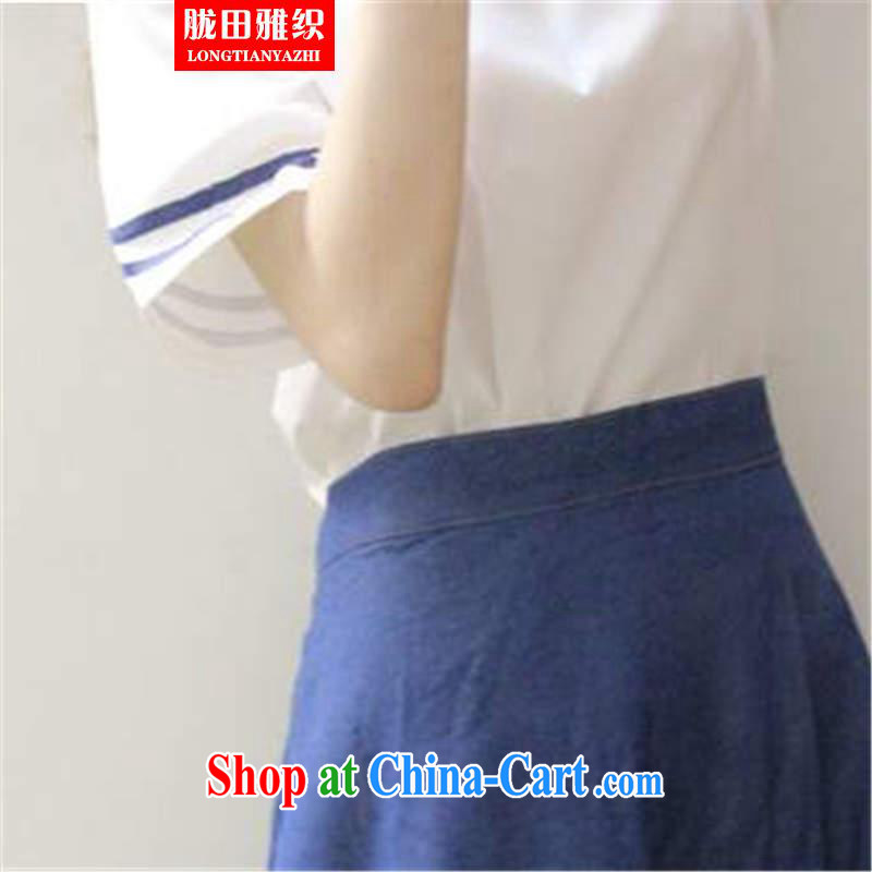 measures, including the Navy 2015 Feng Shui the Service uniforms Kit female students with the T-shirt skirt two piece summer girl picture color XL, measures, the Organization, and, shopping on the Internet