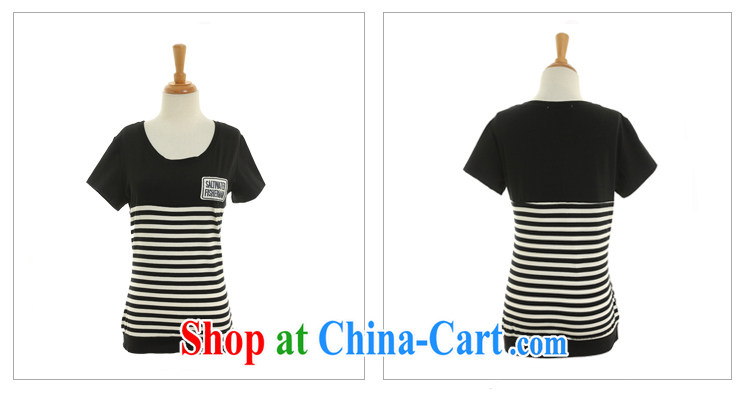 Measures, Lai Yin 2015 Korean version of the greater code female leisure shorts Kit female beauty uniforms stripes two piece black XXXL pictures, price, brand platters! Elections are good character, the national distribution, so why buy now enjoy more preferential! Health