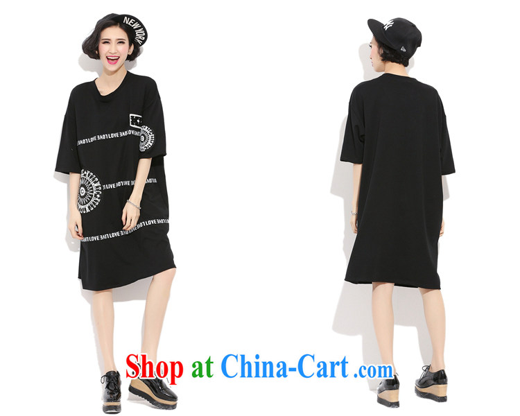Made the Advisory Committee 2015 summer new, indeed the XL women mm thick loose video thin, long T-shirt short-sleeved suits skirt black loose all code pictures, price, brand platters! Elections are good character, the national distribution, so why buy now enjoy more preferential! Health