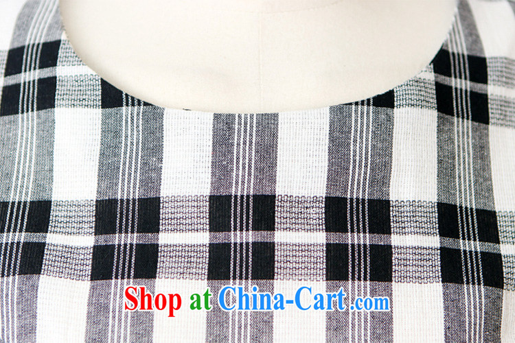 Fang Yu-na Lai-wan 2015 cotton the grid package T-shirt pants blue and white checkered L pictures, price, brand platters! Elections are good character, the national distribution, so why buy now enjoy more preferential! Health