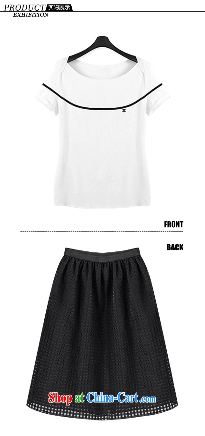 Tang year 2015 summer new Europe the Code women dress yarn Web short-sleeve two-piece thick MM white + black skirt/1815 2 XL 135 - 145 Jack left and right pictures, price, brand platters! Elections are good character, the national distribution, so why buy now enjoy more preferential! Health