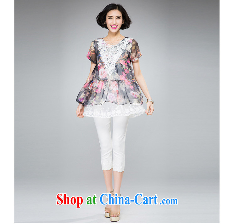 2015 spring and summer thick mm new, larger female sweet hot drill collar graphics thin stamp snow woven shirts Map Color 4 XL pictures, price, brand platters! Elections are good character, the national distribution, so why buy now enjoy more preferential! Health