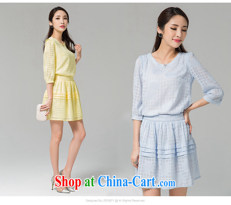 blue water the Code women 2015 new thick mm summer Web yarn, two-piece bubble sleeveless body skirt yellow larger XL pictures, price, brand platters! Elections are good character, the national distribution, so why buy now enjoy more preferential! Health