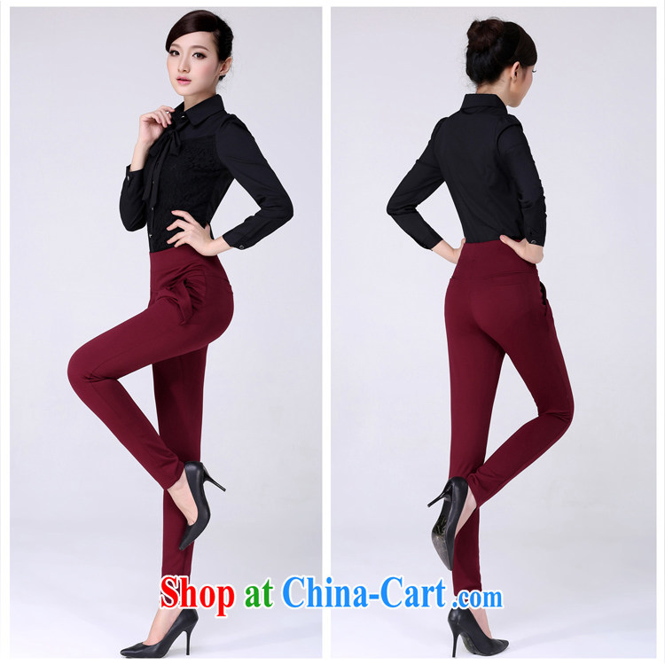 In accordance with Mu CEN 2015 spring and summer new thick MM and indeed XL leisure, women trousers 2699 #Tibetan cyan XXXXL 153 - 165 jack pictures, price, brand platters! Elections are good character, the national distribution, so why buy now enjoy more preferential! Health