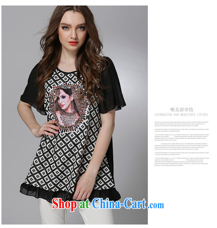 The Connie was a high-end European and American and indeed increase, female Jack 200 mm thick 2015 summer new stylish stamp short-sleeved snow woven dresses J 8080 black XXXXL pictures, price, brand platters! Elections are good character, the national distribution, so why buy now enjoy more preferential! Health