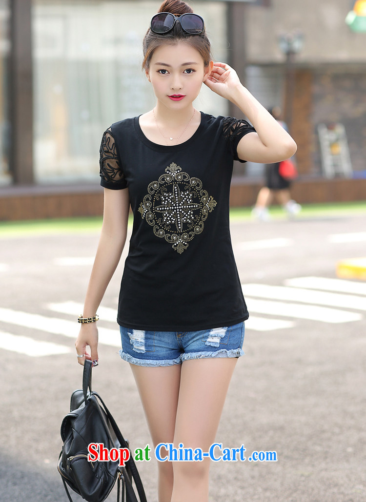 The fat increase, women with thick mm summer thick sister Korean short-sleeved T shirt cotton shirt solid 200 Jack fat people's congress, 90 - 200 Jack white 4XL pictures, price, brand platters! Elections are good character, the national distribution, so why buy now enjoy more preferential! Health