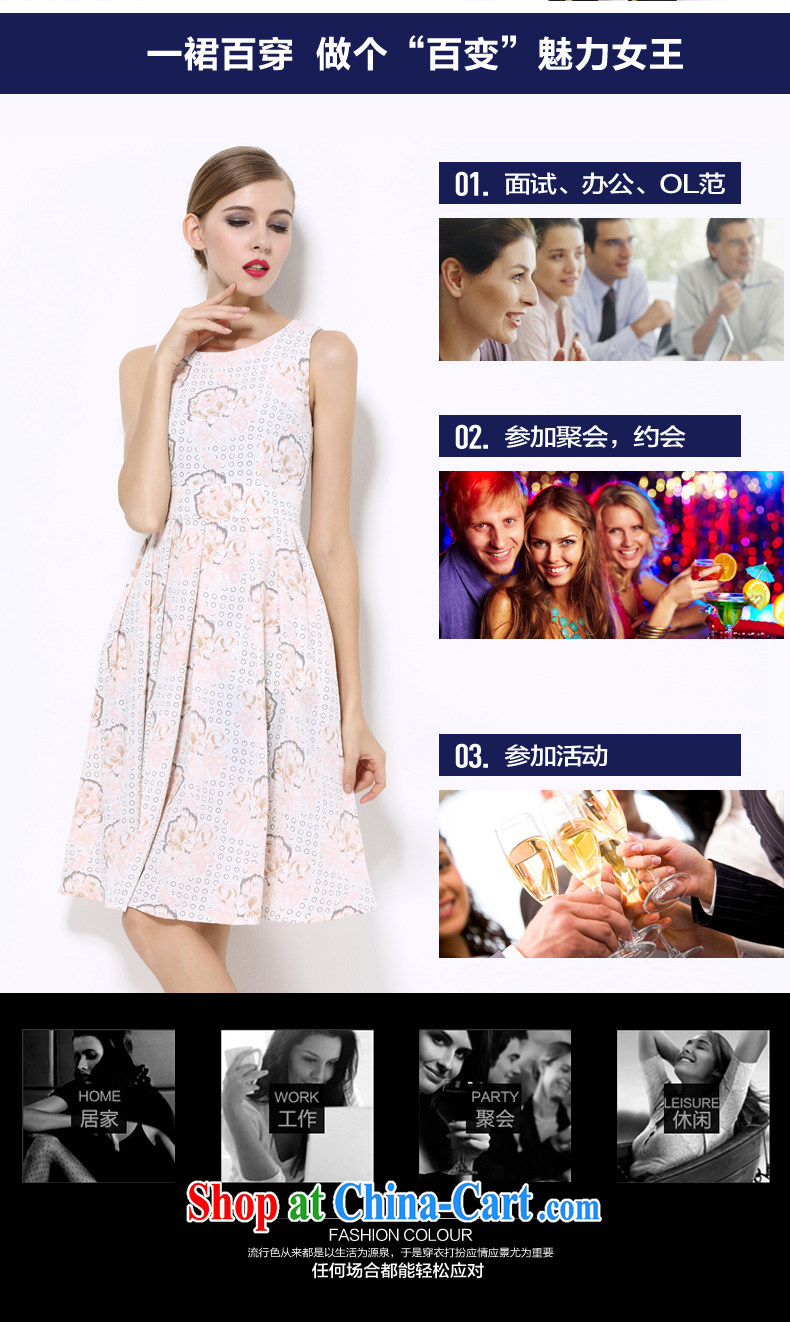 Tomnrabbit 2015 summer new products in Europe and America, the female stamp dresses and indeed intensify thick mm video thin sleeveless 2 XL pictures, price, brand platters! Elections are good character, the national distribution, so why buy now enjoy more preferential! Health