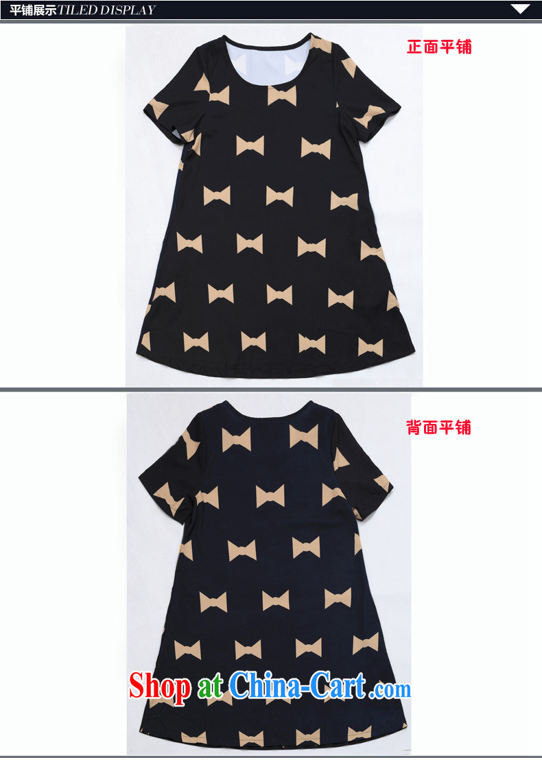 The silk, honey XL girls thick MM graphics thin 2015 summer bowtie stamp beauty dresses ZZ 1816 black 4XL (165 jack - 180 Jack through) pictures, price, brand platters! Elections are good character, the national distribution, so why buy now enjoy more preferential! Health