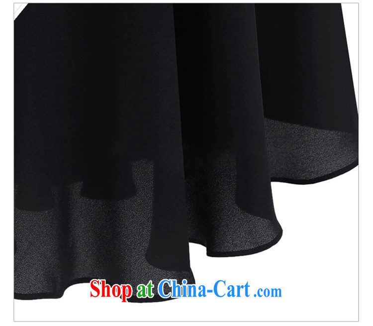 Korea in 2015 was new, larger female summer mm thick solid casual shirts thick sister snow woven vest skirt video thin sleeveless straps black XXXXXL pictures, price, brand platters! Elections are good character, the national distribution, so why buy now enjoy more preferential! Health
