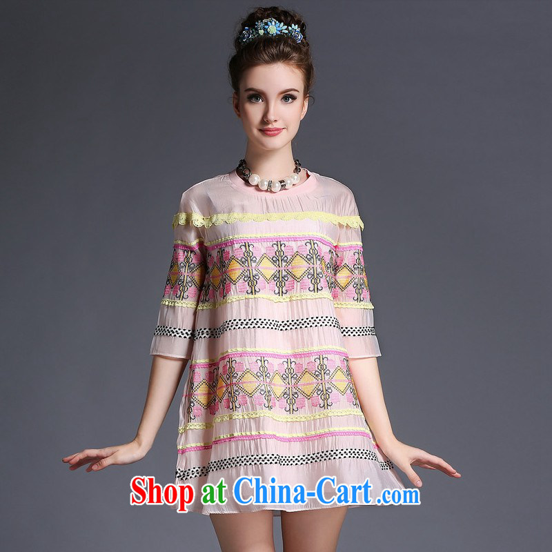 O'Neill could bring about 2015 summer, and indeed increase, female dress mm thick, long, 7 cuff loose video thin olive 3 XL, would bring about (AOFULI), online shopping