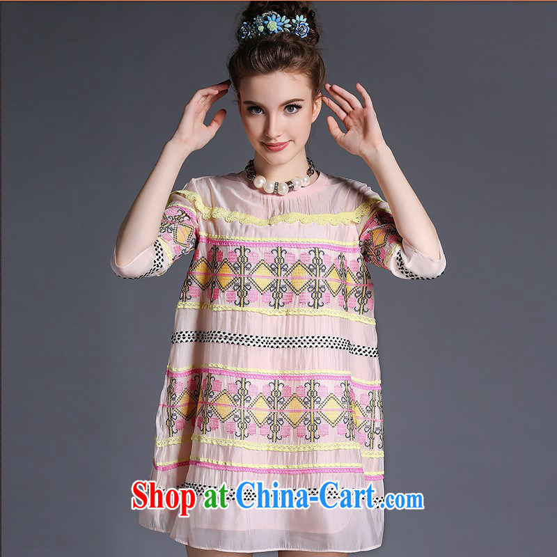 O'Neill could bring about 2015 summer, and indeed increase, female dress mm thick, long, 7 cuff loose video thin olive 3 XL, would bring about (AOFULI), online shopping