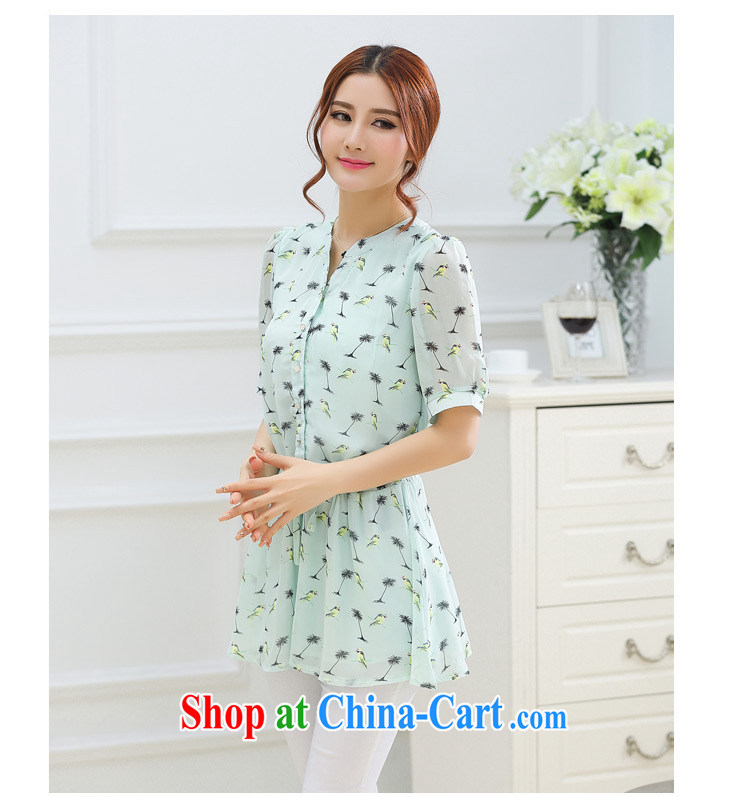 This courage summer 2015 New Beauty 5 stamp duty by the cuff, snow-woven shirts ladies' 7025 blue XXXXL pictures, price, brand platters! Elections are good character, the national distribution, so why buy now enjoy more preferential! Health
