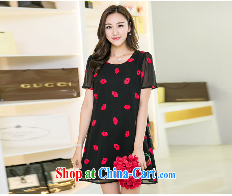 Good luck cracking the Code women mm thick beauty 2015 summer new Korean version the fat and loose video thin high-quality snow woven dresses 5251 black 3 XL (160 - 180 ) jack pictures, price, brand platters! Elections are good character, the national distribution, so why buy now enjoy more preferential! Health