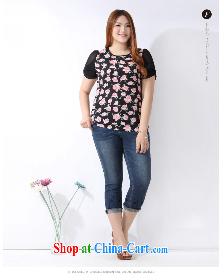 the more Treasure summer 2015 new thick MM larger female Korean version 100 ground graphics thin embroidered jeans 7 pants K 631 blue 36 pictures, price, brand platters! Elections are good character, the national distribution, so why buy now enjoy more preferential! Health