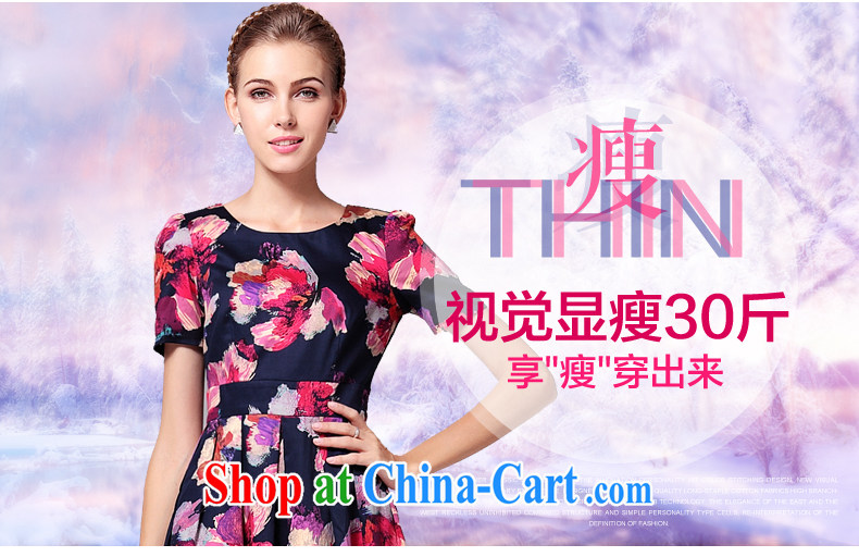 In Europe and America Tomnrabbit high-end Big Women mm thick beauty graphics thin trend has stamp duty knee large code dress short-sleeved 3XL pictures, price, brand platters! Elections are good character, the national distribution, so why buy now enjoy more preferential! Health