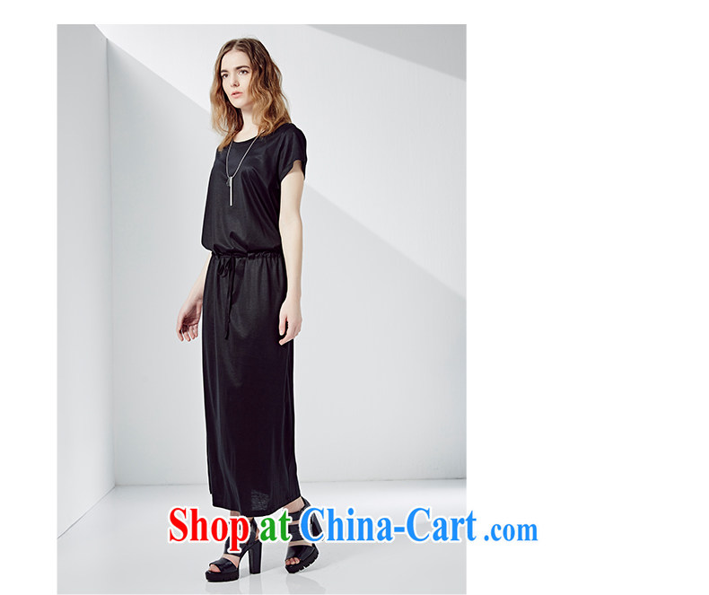 The Beira dresses summer is the female long round-collar short-sleeve dress thick MM 6.52102 billion electric blue XXL pictures, price, brand platters! Elections are good character, the national distribution, so why buy now enjoy more preferential! Health