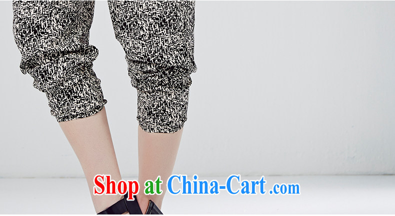 RIBERA spring new 2015 waist head with elastic band stamp loose radish leisure trousers large code 6.51098 billion spend black XXL pictures, price, brand platters! Elections are good character, the national distribution, so why buy now enjoy more preferential! Health