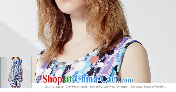 RIBERA summer new 2015 abstract color, stamp duty vest dresses Women's Code 6.52103 billion purple XXXL pictures, price, brand platters! Elections are good character, the national distribution, so why buy now enjoy more preferential! Health