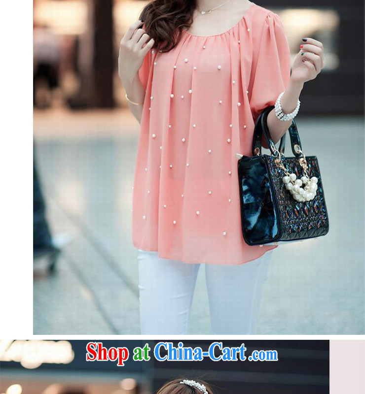 Elizabeth's Kosovo savoil children 2015 New Products summer maximum code mm thick female Korean loose short-sleeve snow woven shirts T-shirt 5519 powder color M recommendations 100 Jack pictures, price, brand platters! Elections are good character, the national distribution, so why buy now enjoy more preferential! Health
