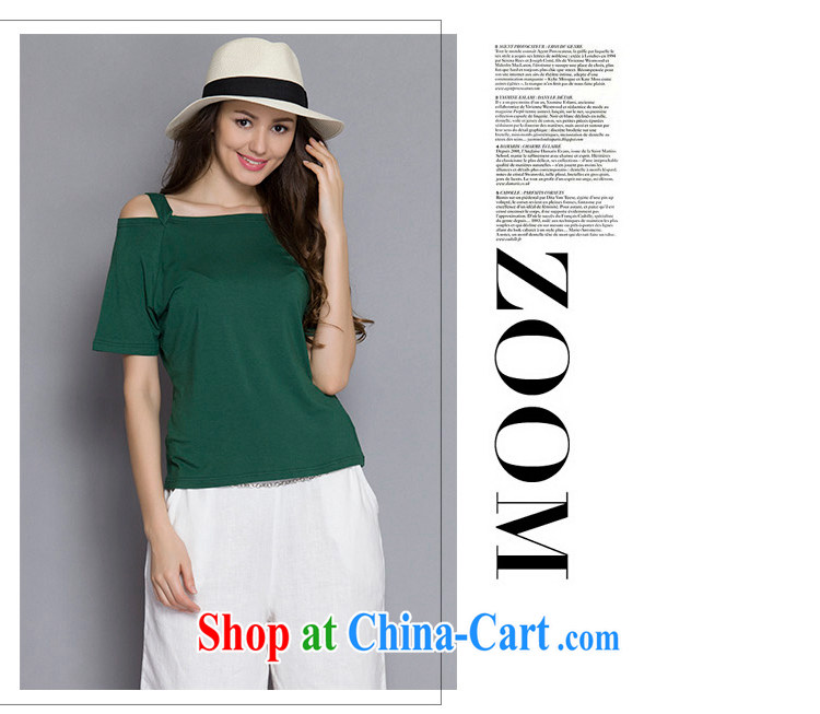 Connie, European and American Dream Original larger women summer 2015 new mm thick aura pure color beauty graphics thin short-sleeve T-shirt women T-shirt J 002 wine red XXXL pictures, price, brand platters! Elections are good character, the national distribution, so why buy now enjoy more preferential! Health