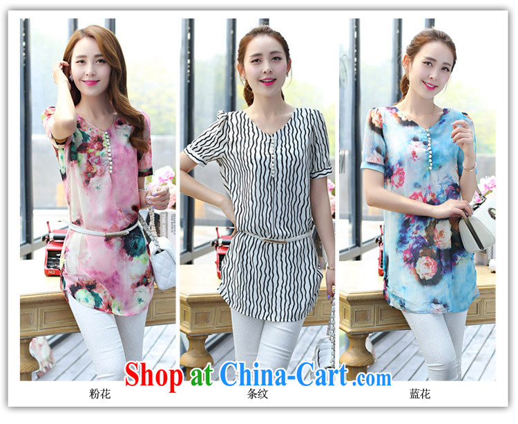 Sum as well as the 2015 summer Korean V collar short-sleeve painting 100 ground units the stamp snow T woven shirts T 188 blue flower M code pictures, price, brand platters! Elections are good character, the national distribution, so why buy now enjoy more preferential! Health