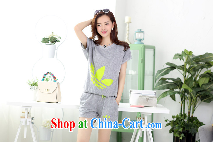 Was the 2015 summer short sleeved shirt T 3 leaf D. tether shorts casual stylish two piece girls uniforms set light gray XXL pictures, price, brand platters! Elections are good character, the national distribution, so why buy now enjoy more preferential! Health