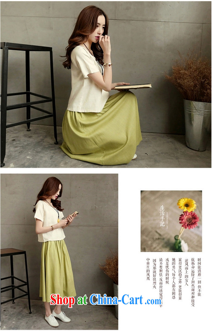 According to perfect summer 2015 new retro art, two-piece lady short-sleeved larger units the dresses, long skirts Y 2243 red T-shirt + White skirt XL pictures, price, brand platters! Elections are good character, the national distribution, so why buy now enjoy more preferential! Health
