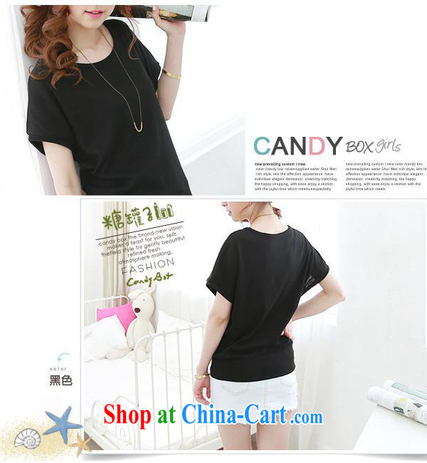 For health concerns 2015 Spring Sale at the Korean foreign trade female Solid Color loose female T-shirt short-sleeved shirt T 8157 black are code pictures, price, brand platters! Elections are good character, the national distribution, so why buy now enjoy more preferential! Health