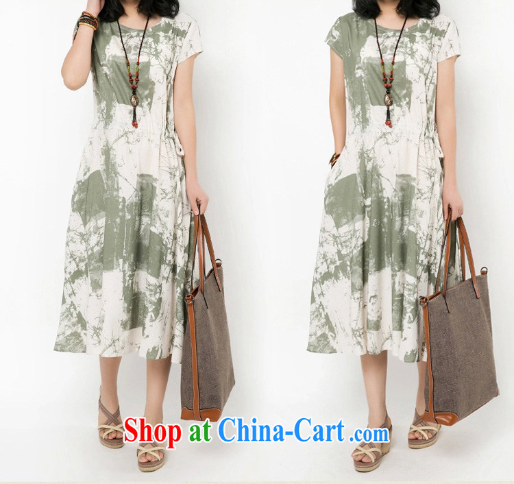 According to perfect 2015 Korean fresh water and ink stamp arts and leisure the Code, long skirt drawcord graphics thin cotton the dresses Y 2246 blue XXL pictures, price, brand platters! Elections are good character, the national distribution, so why buy now enjoy more preferential! Health