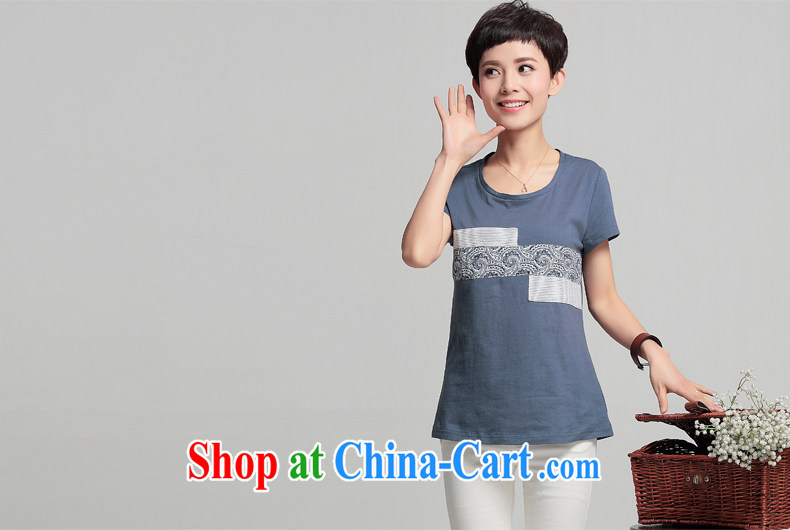 Connie Diane 2015 summer on the new larger female female T shirt XH 9375 Yulu Zirun Hemiaozhuang green 4 XL pictures, price, brand platters! Elections are good character, the national distribution, so why buy now enjoy more preferential! Health