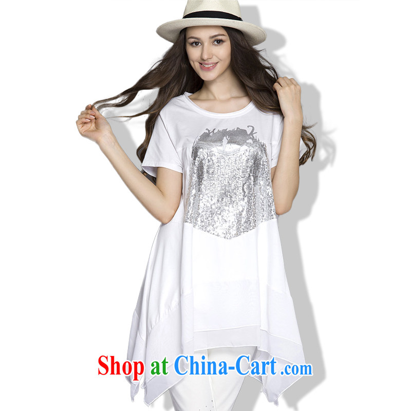The Ting zhuangting 2015 summer leisure in Europe and the Code dress lace beauty snow woven A field stamp short-sleeved dresses 216 black 5 XL, Ting (zhuangting), online shopping