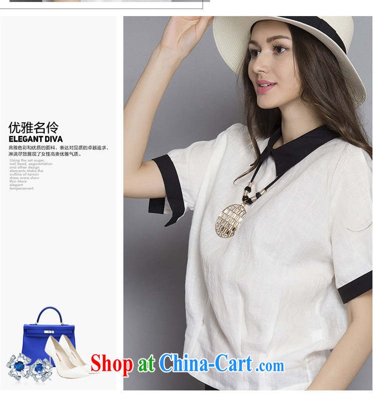 The Ting zhuangting 2015 summer new stylish european larger female decoration, baby short-sleeved silk shirt shirt by 855 red XXL pictures, price, brand platters! Elections are good character, the national distribution, so why buy now enjoy more preferential! Health