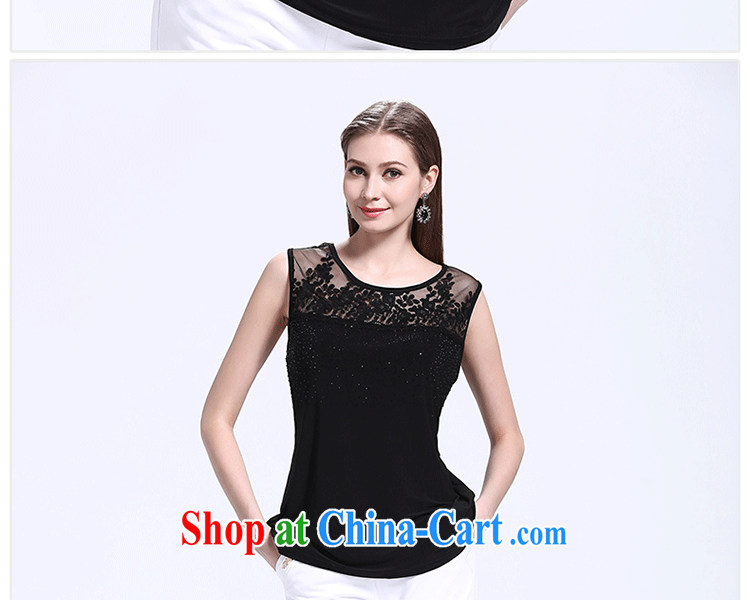 Raman Narayanan 褆 2015 maximum code female summer sleeveless Openwork lace large code-vest the Code women summer black 3 XL pictures, price, brand platters! Elections are good character, the national distribution, so why buy now enjoy more preferential! Health