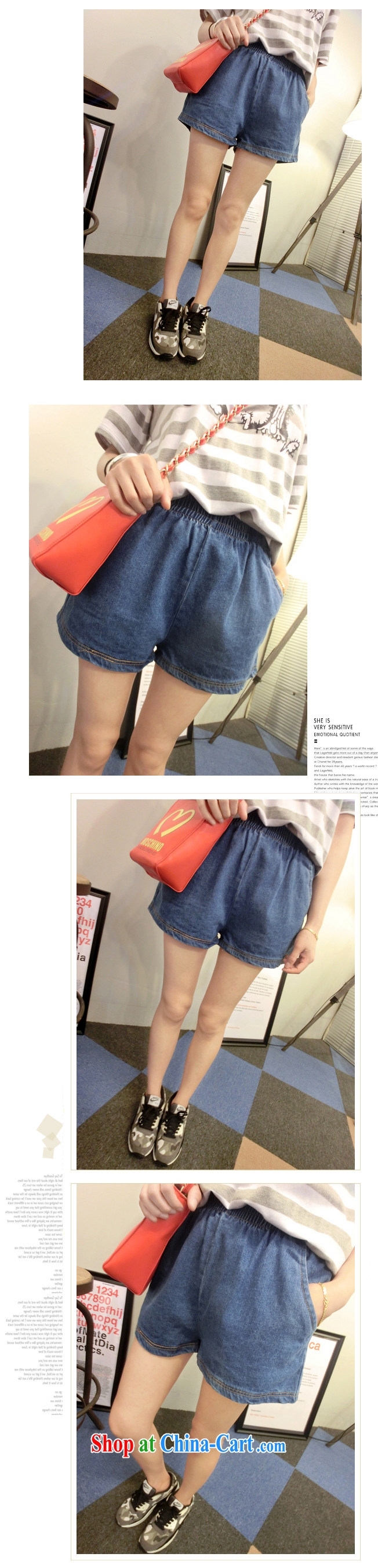 ZZ &FF 2015 new Korean leisure the Code women thick MM elasticated waist warranty and summer shorts hot pants girl dark blue XXXXXL pictures, price, brand platters! Elections are good character, the national distribution, so why buy now enjoy more preferential! Health