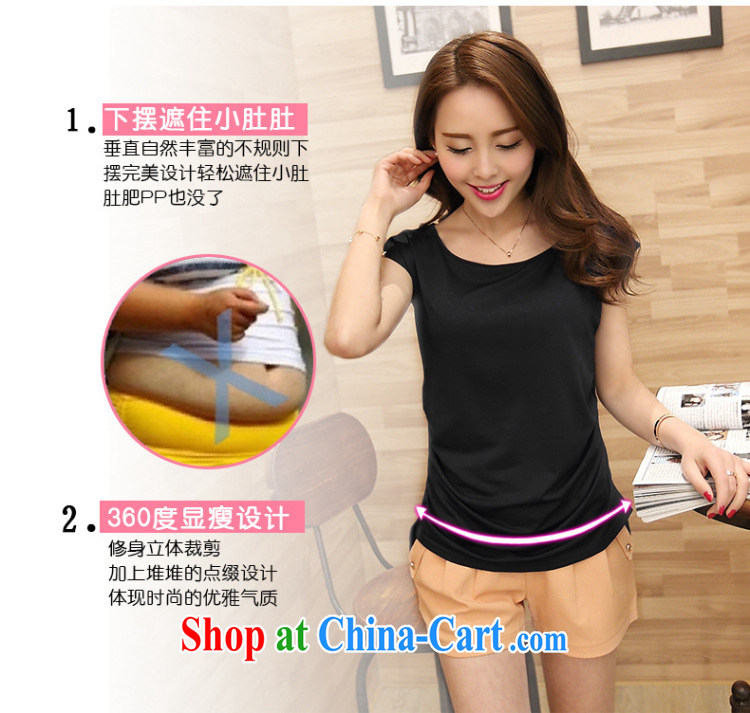 Morning would be 2015 summer New, and indeed increase, female fat mm 100 cultivating ground graphics thin round-collar solid T shirt style milk Silk Knitting T-shirt light gray 5 XL pictures, price, brand platters! Elections are good character, the national distribution, so why buy now enjoy more preferential! Health