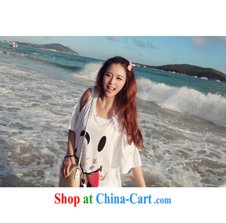 Beautiful agreement summer 2015 with new Korean female loose the code short-sleeved T pension 200 jack to wear thick MM dresses SJL 9920 white are code pictures, price, brand platters! Elections are good character, the national distribution, so why buy now enjoy more preferential! Health