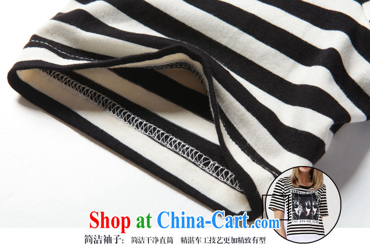 Ryan and the United States concluded the 2015 fat XL female summer new, thick mm video thin stylish staples in Pearl River Delta Region, long black-and-white striped shirt T girls T-shirt 3613 black-and-white stripes 3 XL pictures, price, brand platters! Elections are good character, the national distribution, so why buy now enjoy more preferential! Health