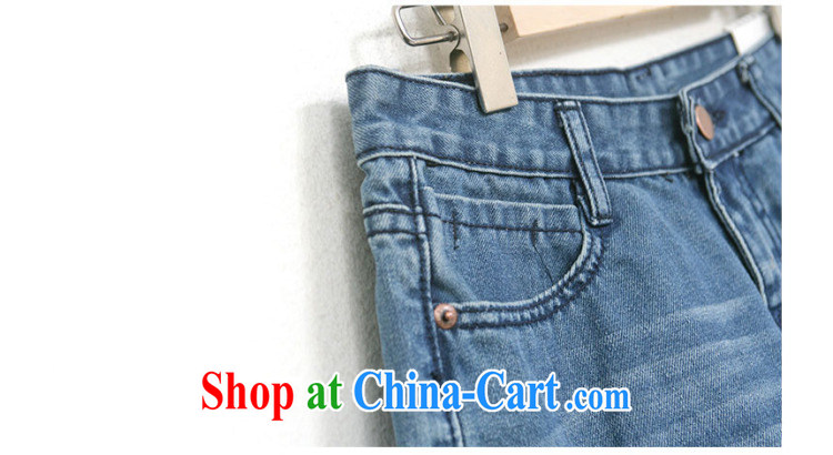 o Ya-ting new summer, and indeed increase, female fat mm video gaunt waist jeans girl hot pants personalized photo color 4 XL recommends that you 160 - 180 Jack pictures, price, brand platters! Elections are good character, the national distribution, so why buy now enjoy more preferential! Health
