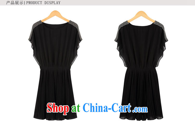 o Ya-ting 2015 New, and indeed increase, female summer thick mm video thin ice woven short-sleeved dresses female black 5 XL recommends that you 175 - 200 Jack pictures, price, brand platters! Elections are good character, the national distribution, so why buy now enjoy more preferential! Health