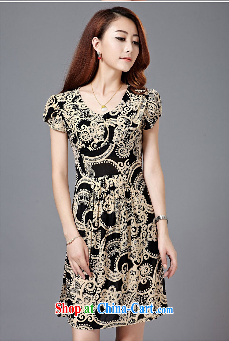 Song Meng Yin Yue XL New Beauty video thin, long, large, silk snow woven dresses short-sleeved middle-aged retro fitted Z 0105 tea-colored L 9105 - 120 Jack pictures, price, brand platters! Elections are good character, the national distribution, so why buy now enjoy more preferential! Health